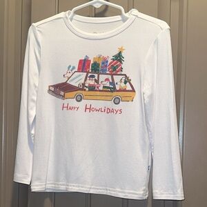 Little Sleepies Play Happy Howlidays 2T Christmas shirt NWT
